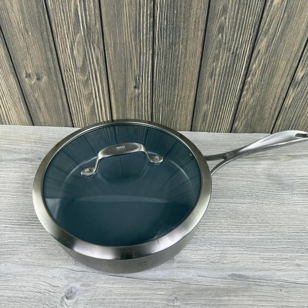ZWILLING Spirit 3-ply 3-qt Stainless Steel Saute Pan